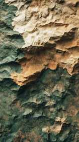 Layered rock texture shows eroded surface with tonal shifts