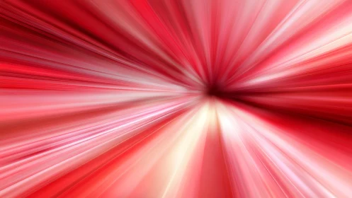 Radiant Red Light Burst Abstract Digital Art Background.