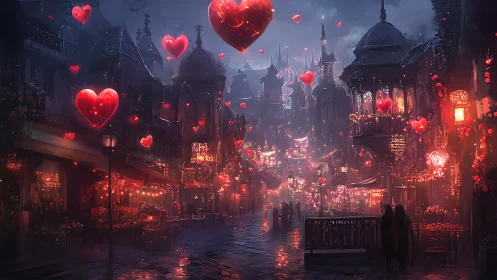 Neon Heart City: Gothic Romance in Digital Light.