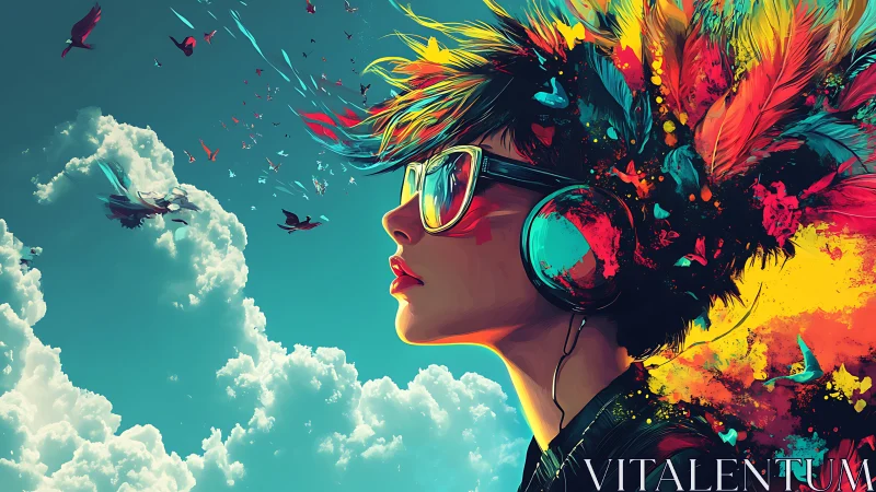 Vibrant music dreamscape ignites a listener’s soaring mind