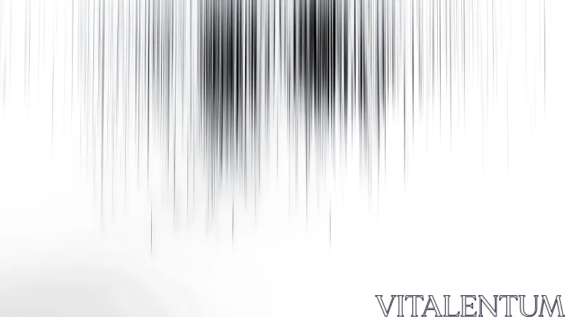 Soft vertical lines drift downward in a quiet abstract space