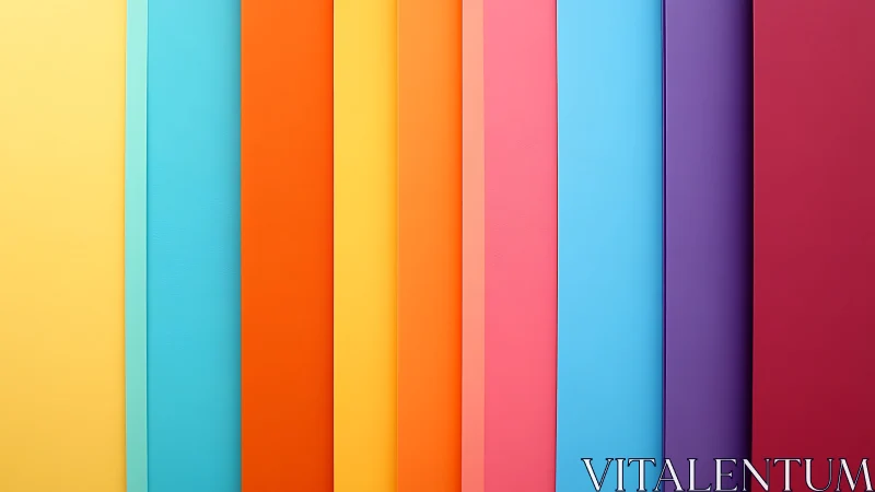 Color bars line up like quiet candy towers at attention