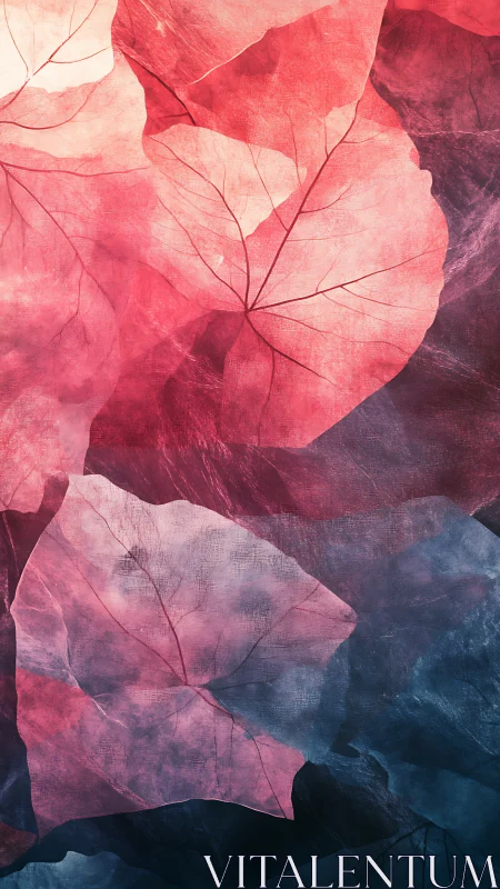 Whispering rose leaves drifting through twilight blues.