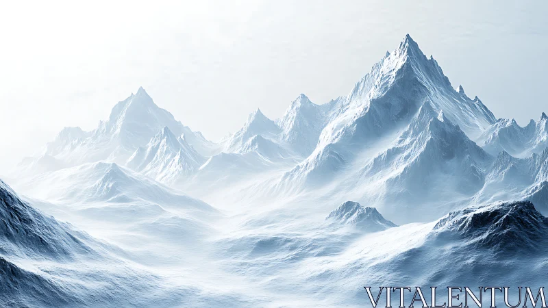 Silent frost-tipped colossus crowned in winter hush.