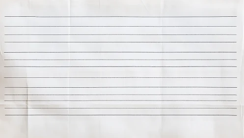 Quiet lined canvas waits for stories in measured stripes.