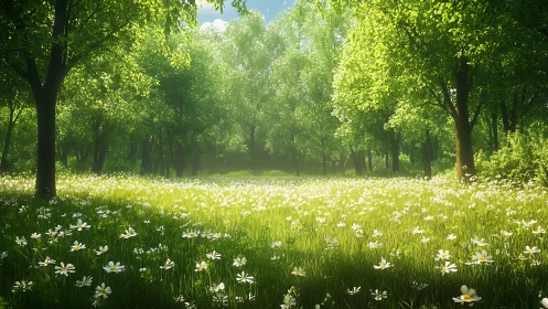 Where Sunlight Dances Through Verdant Canopies.