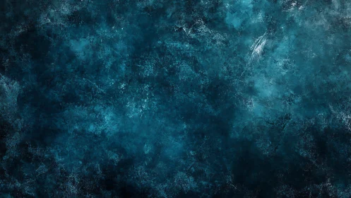 Deep teal textured abstract wall with distressed patina.