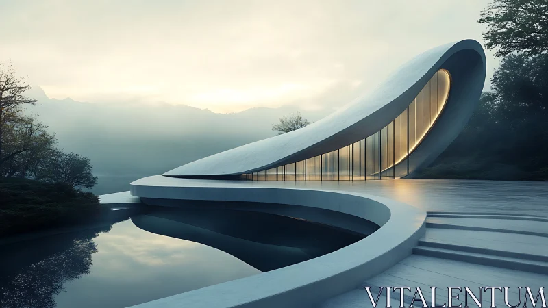 Curved rivers of glass and concrete quietly rewrite the horizon