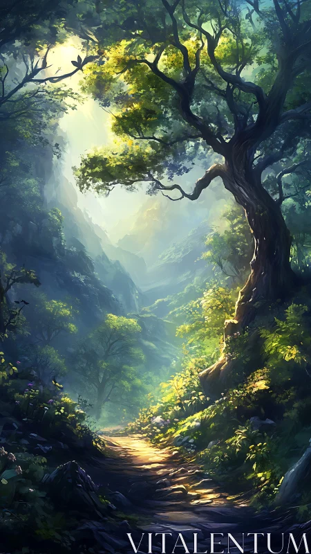 Ancient Guardian: Luminous Forest Cathedral.