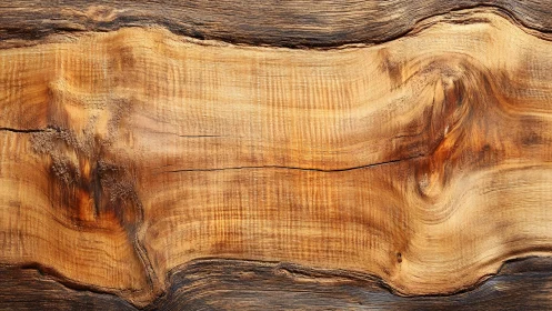 Close-up of rustic wooden surface with natural grain pattern.