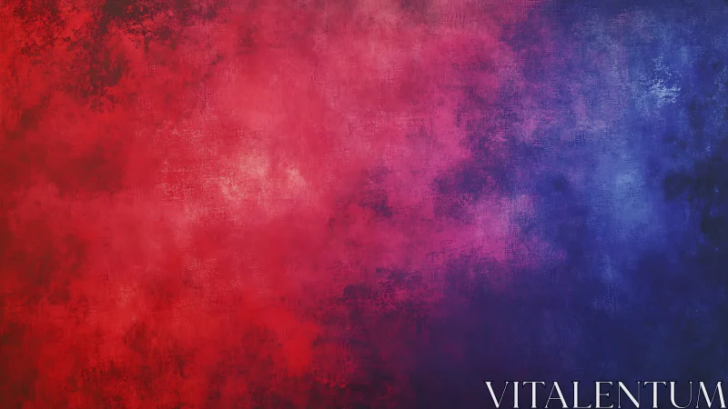 Velvety red to deep indigo haze with dreamy texture glow.