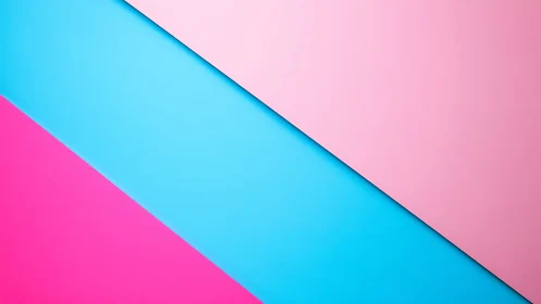 Candy stripe geometry in bold pinks and sky-bright cyan.