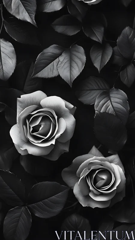 Monochromatic Rose Study: Architectural Bloom Geometry.