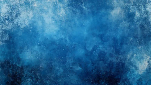 Storm-kissed sapphire sky dissolving into oceanic mist.