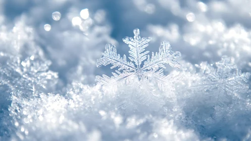 Macro-optical analysis of hexagonal snow crystal morphology.