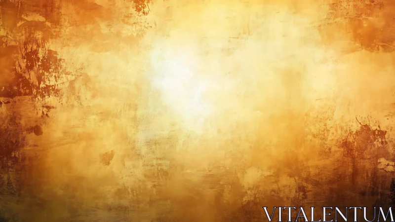 Golden textured background glows with soft central light