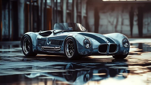 Retro-inspired roadster integrates BMW cues with high-gloss bodywork