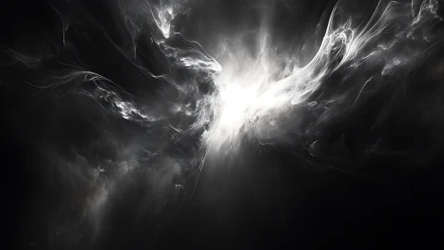 Starborn Whispers Erupt from a Midnight Nebula Heart.