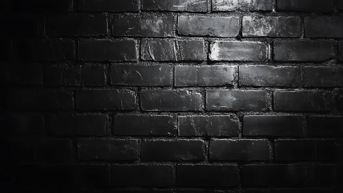 Midnight brickwork hums softly under slick studio light