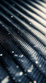 Macro 3D lattice surface with specular light gradients.