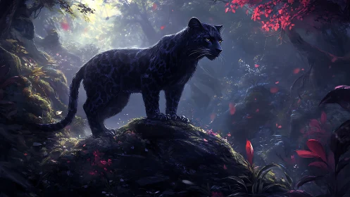 Black Panther's Sacred Forest Vigil.