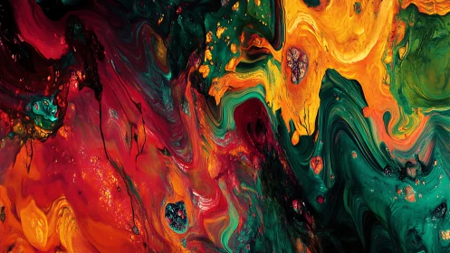 Molten chromatic currents in high-contrast fluid abstraction.