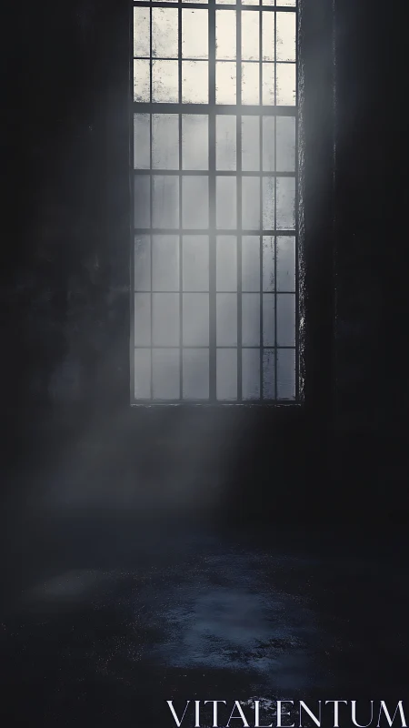 Soft morning light slipping through a quiet factory window.