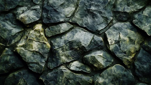 Textured stone wall with rugged natural surface in earthy tones.