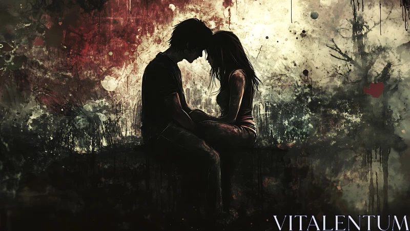 Two Hearts Finding Each Other in Darkness.