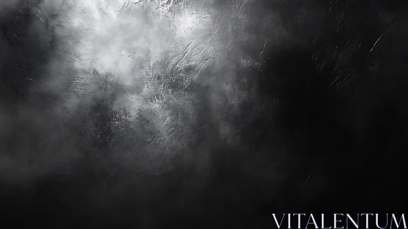 Dramatic dark textured abstract background with smoky lighting.