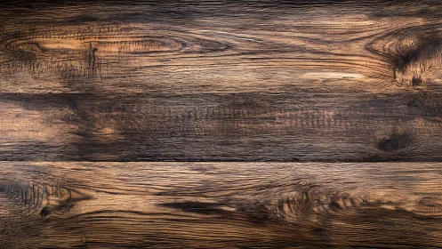 Weathered wooden plank surface with dark grain patterns.