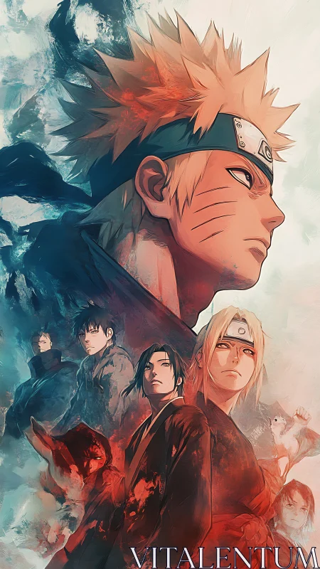 Heroic anime ninja leader rises amid storm of allies