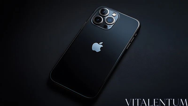 iPhone 12 Pro Max in Space Black with Rear Camera Array