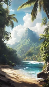 Where Emerald Mountains Embrace Turquoise Waters.