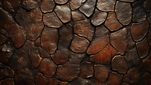 Textured dark brown stone wall with rustic, natural finish.