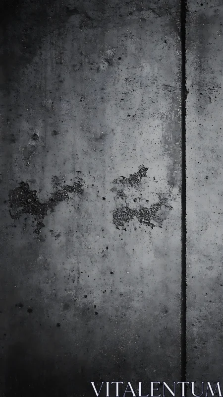 Weathered concrete wall surface shows erosion and fine aggregate
