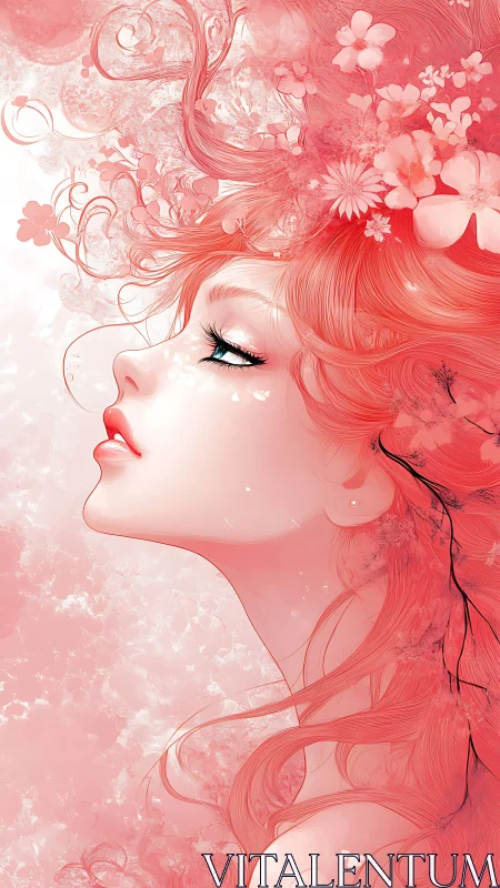 Dreaming in petals and light, a serene floral reverie.