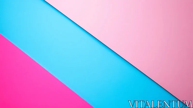 Candy stripe geometry in bold pinks and sky-bright cyan.