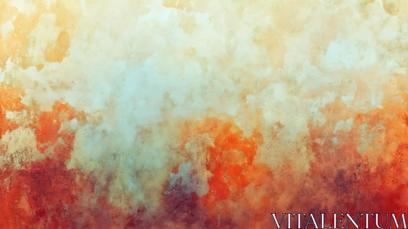 Sunset embers quietly climb into a pale morning sky