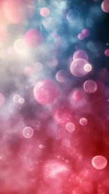 Dreamy nebula bubbles drift through cotton candy cosmos