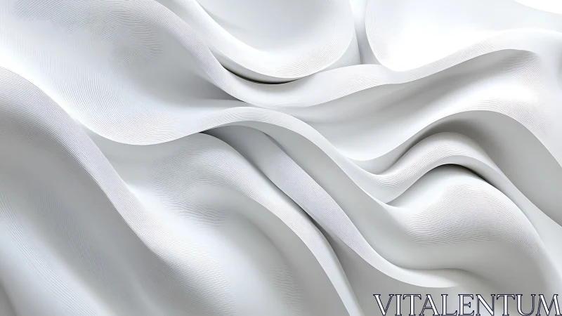 Parametric white surface waves with microline displacement mapping