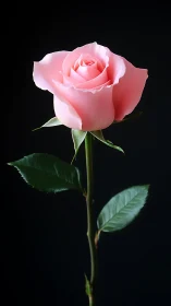 Blushing bloom: Rose's whispered elegance emerges.