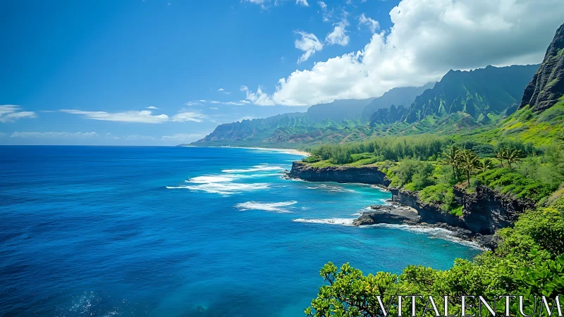 Where Emerald Cliffs Dance With Sapphire Shores