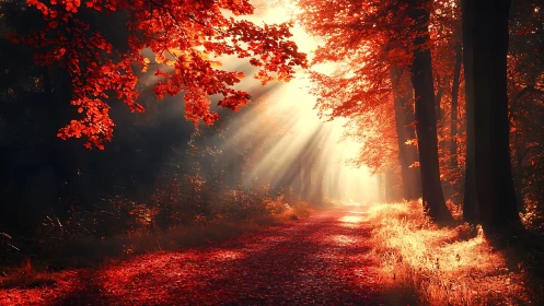 Where Golden Light Meets Autumn Fire.