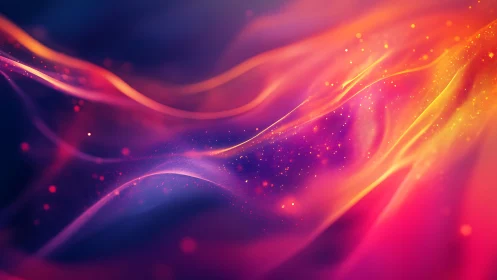 Abstract light waves form layered gradient surfaces with particles