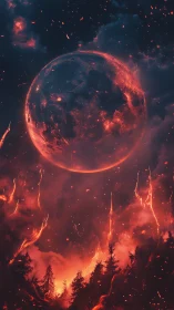 Inferno Sphere Rising from Cinder Storm.