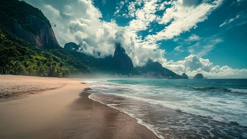 Emerald Sanctuary Emerges: Dramatic Peaks Meet Untamed Paradise.