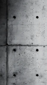 Softly weathered concrete wall with calming urban character.