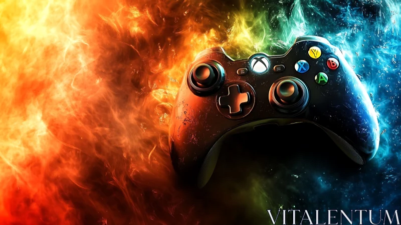 Dual-Element Gaming Controller Commands Fire and Frost