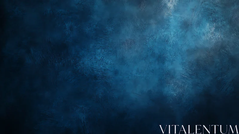 Textured blue background shows uneven tonal distribution